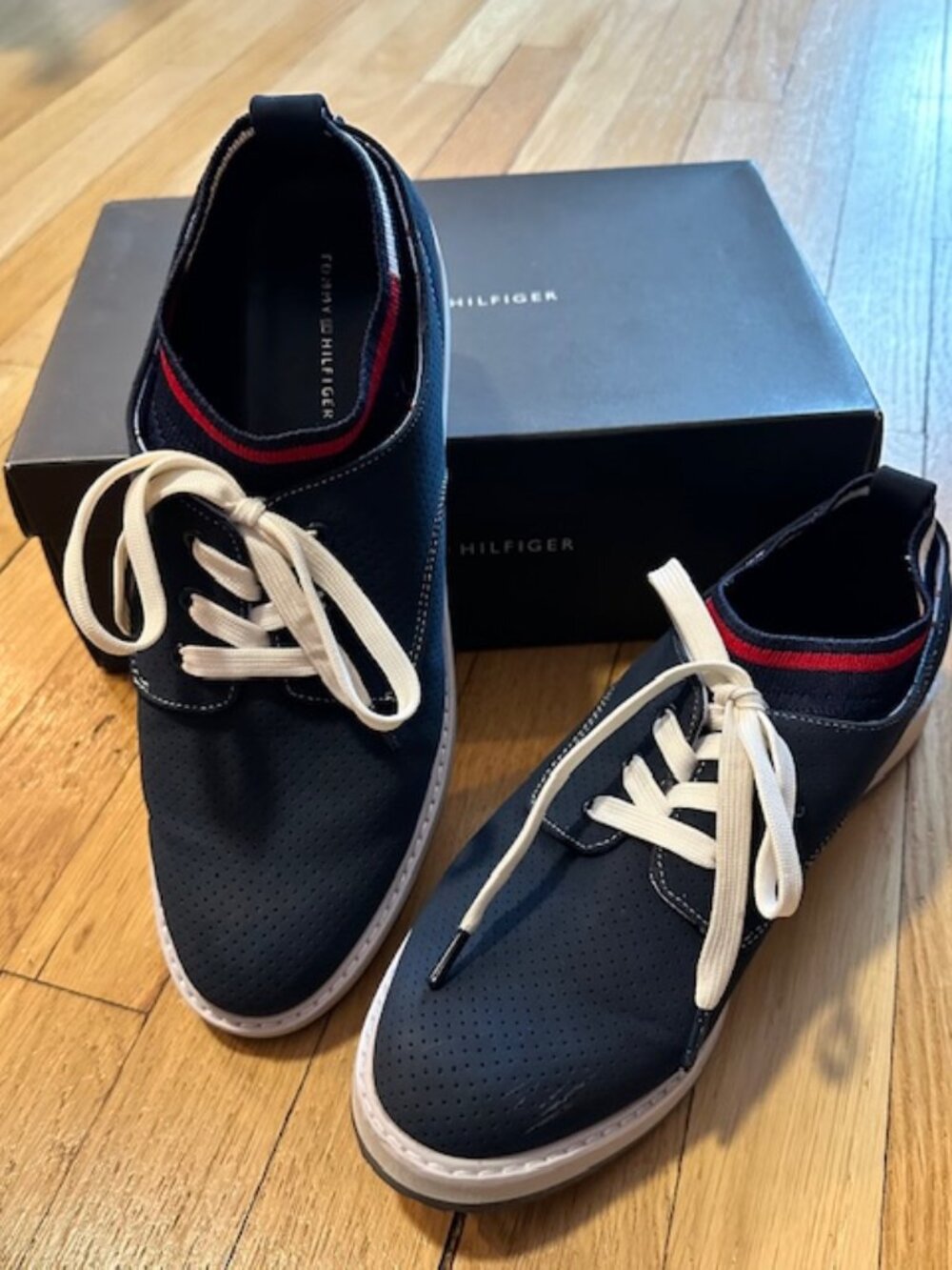 Tommy Hilfiger Sinclar Bucks Dark Blue - Sz -10M